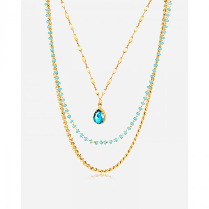 Colier inox triplu [13]