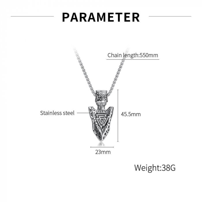 Colier inox Viking 55 cm [2]