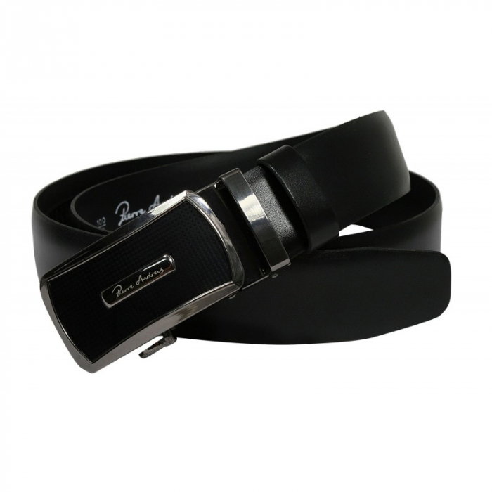 Curea barbati CRLG01, Neagra, Piele naturala [1]