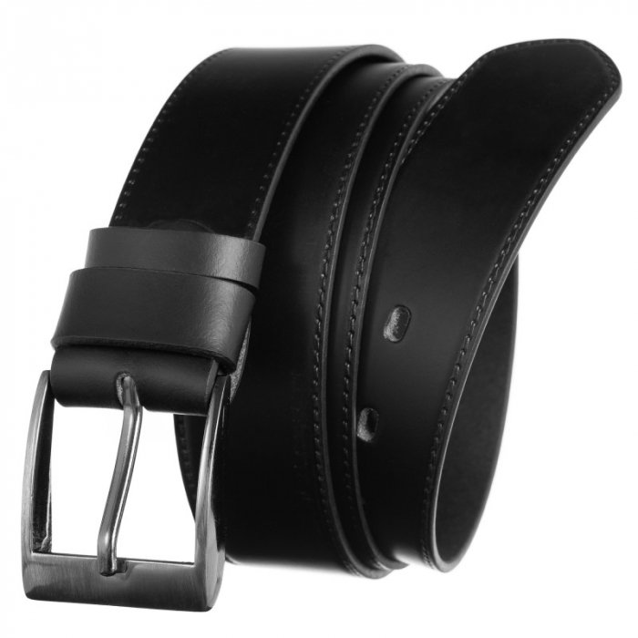 Curea barbati clasica CRLG06, Neagra, Piele naturala [1]