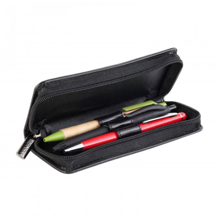 Etui stilou de lux din piele naturala Rovicky HUS02 (toc stilou) [2]