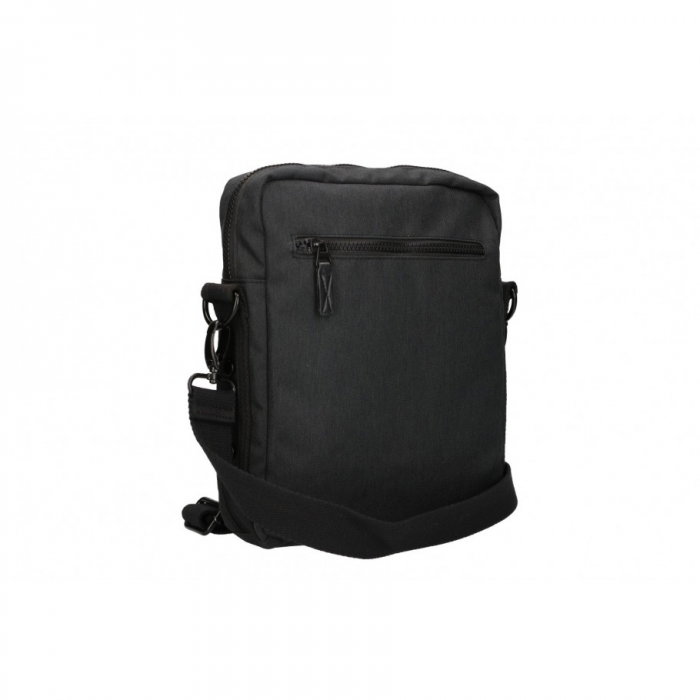 Geanta barbati GEAGP22 Neagra, Textil [2]