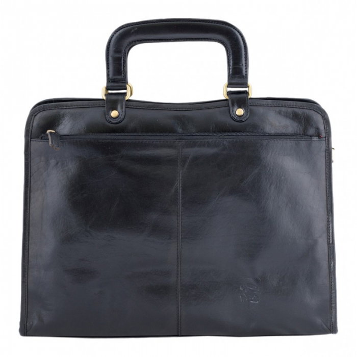 Geanta casual din piele naturala de calitate marca Always Wild [3]