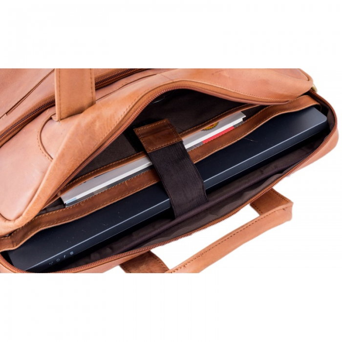 Geanta casual din piele naturala de calitate marca Always Wild - GEA411 [5]