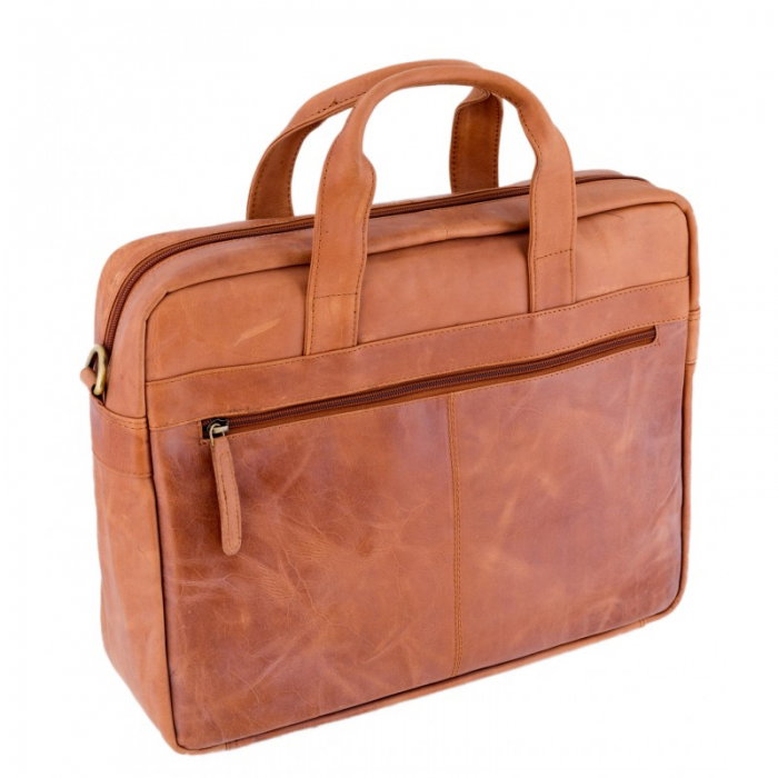 Geanta casual din piele naturala de calitate marca Always Wild - GEA411 [3]