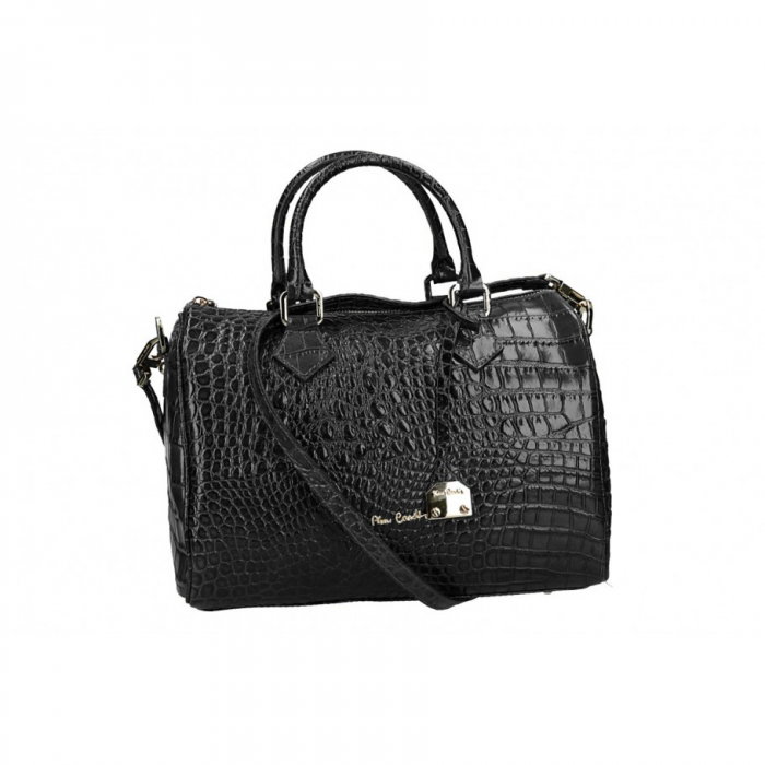 Geanta dama GEAGP1 Neagra, Piele naturala [1]