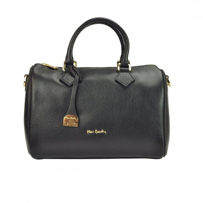 Geanta dama GEAGP2 Neagra, Piele naturala [1]