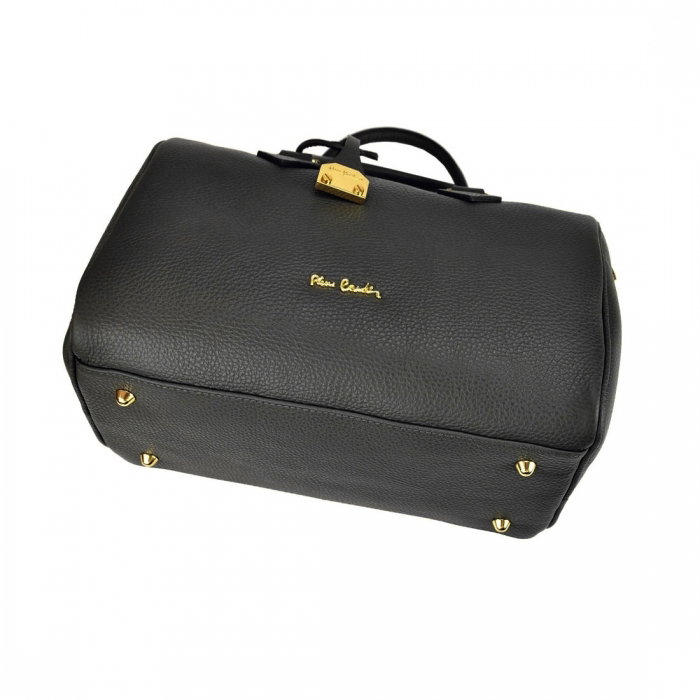 Geanta dama GEAGP2 Neagra, Piele naturala [8]