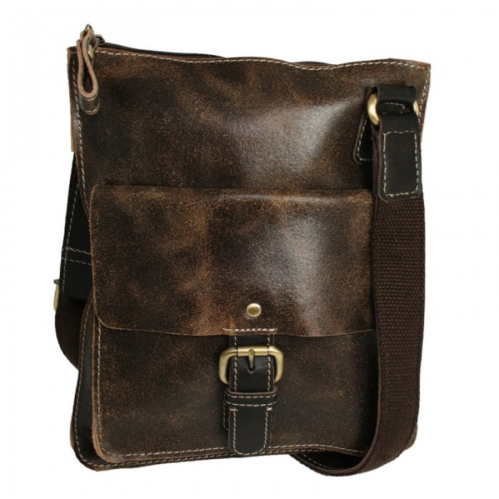 Geanta de umar din piele naturala BeSpecial GEA300 Wild Tiger [1]