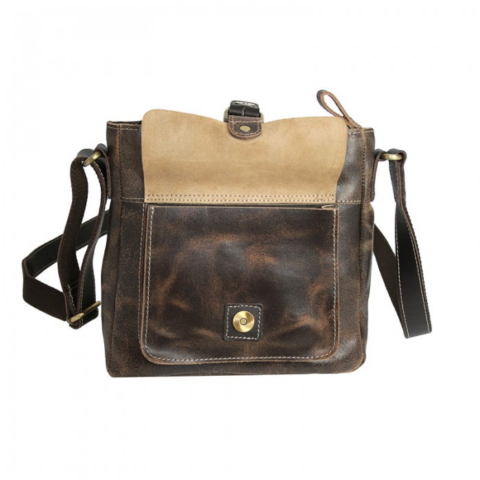 Geanta de umar din piele naturala BeSpecial GEA301 Wild Tiger [4]