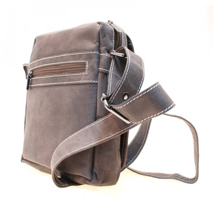 Geanta de umar din piele naturala BeSpecial GEA302 Wild Tiger [1]