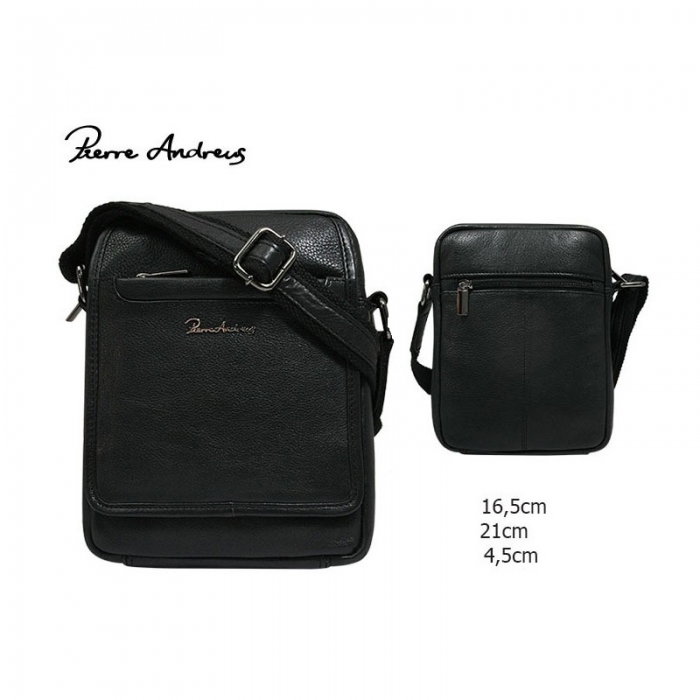 Geanta de umar pentru barbati din piele naturala Pierre Andreus [3]