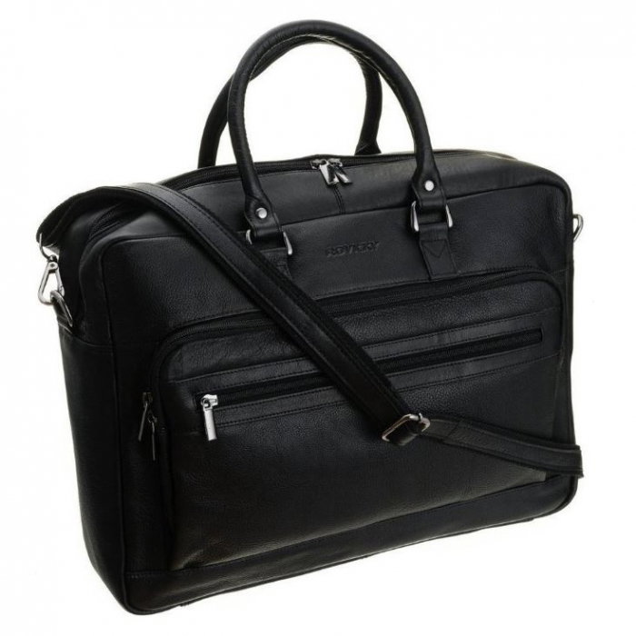 Geanta laptop din piele naturala de calitate GEAG100 [2]