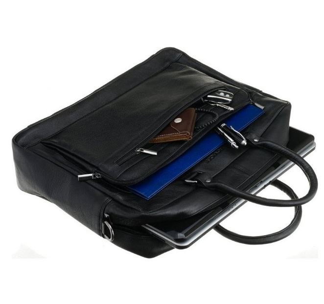 Geanta laptop din piele naturala de calitate GEAG100 [8]