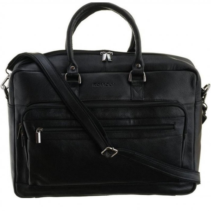 Geanta laptop din piele naturala de calitate GEAG100 [5]