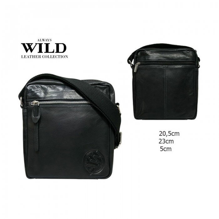 Geanta pentru umar din piele naturala Always Wild [3]
