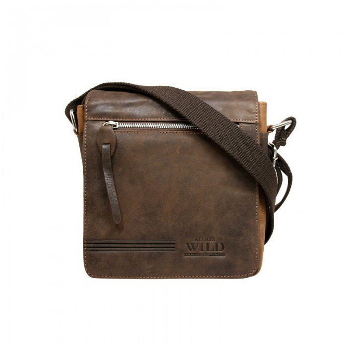 Geanta pentru umar din piele naturala Always Wild [1]