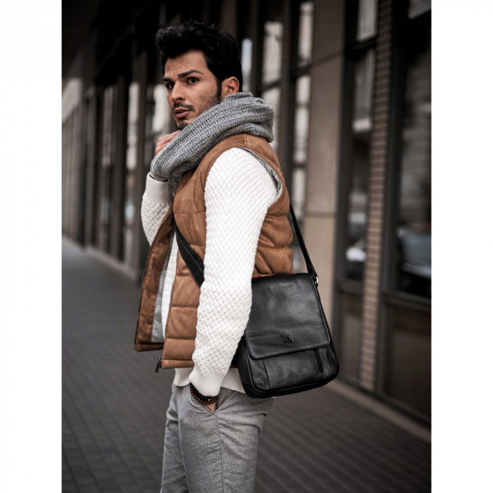 Geanta pentru umar din piele naturala Always Wild [7]