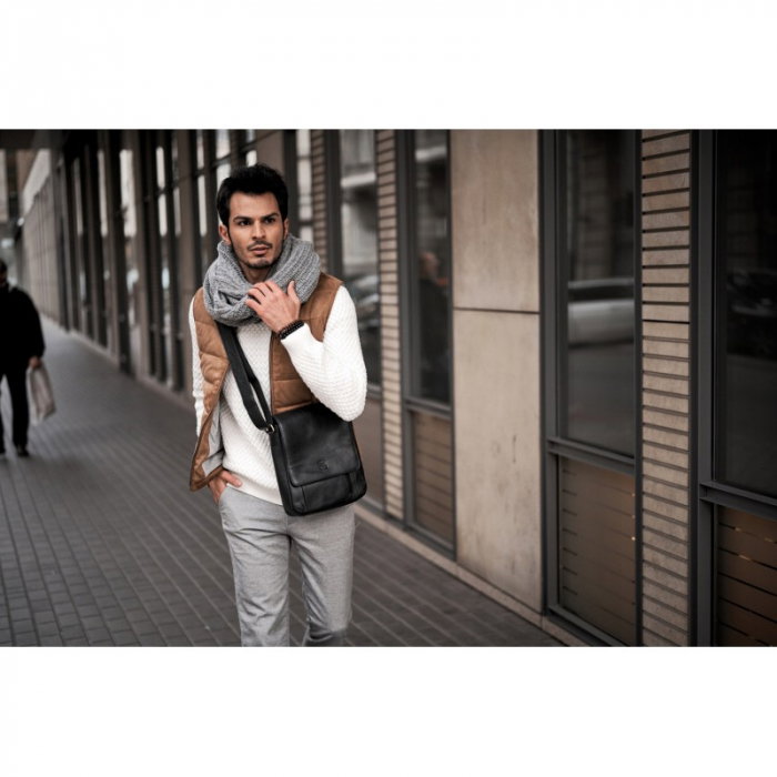 Geanta pentru umar din piele naturala Always Wild [6]