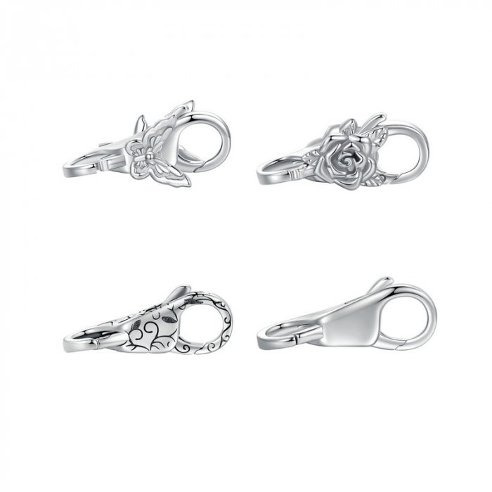 Inchizatoare dubla pentru bratara, cu  fluture [19]