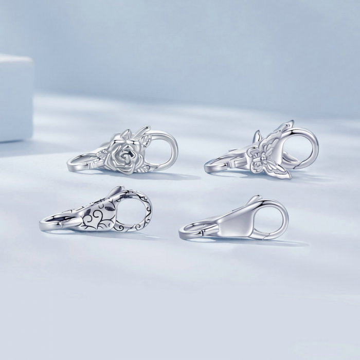 Inchizatoare dubla pentru bratara, cu  fluture [20]