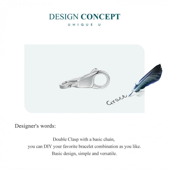 Inchizatoare dubla bratara  simplu [13]