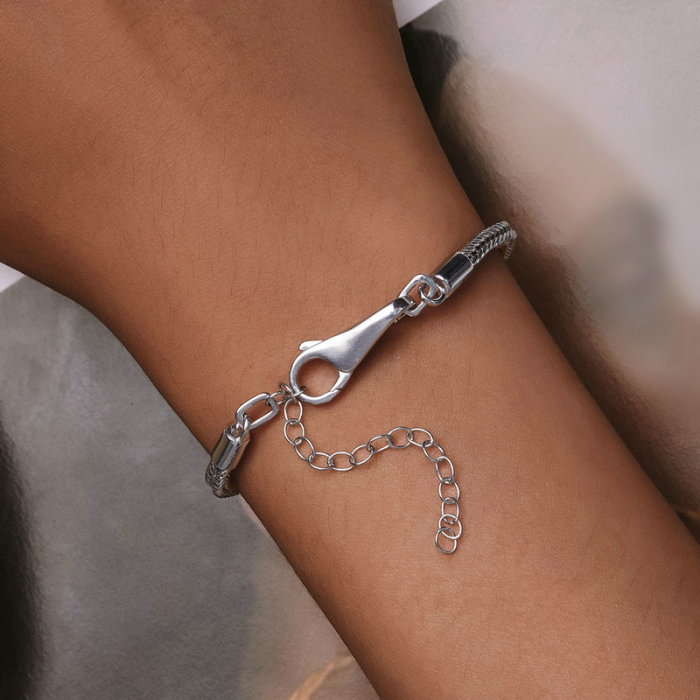 Inchizatoare dubla bratara  simplu [7]