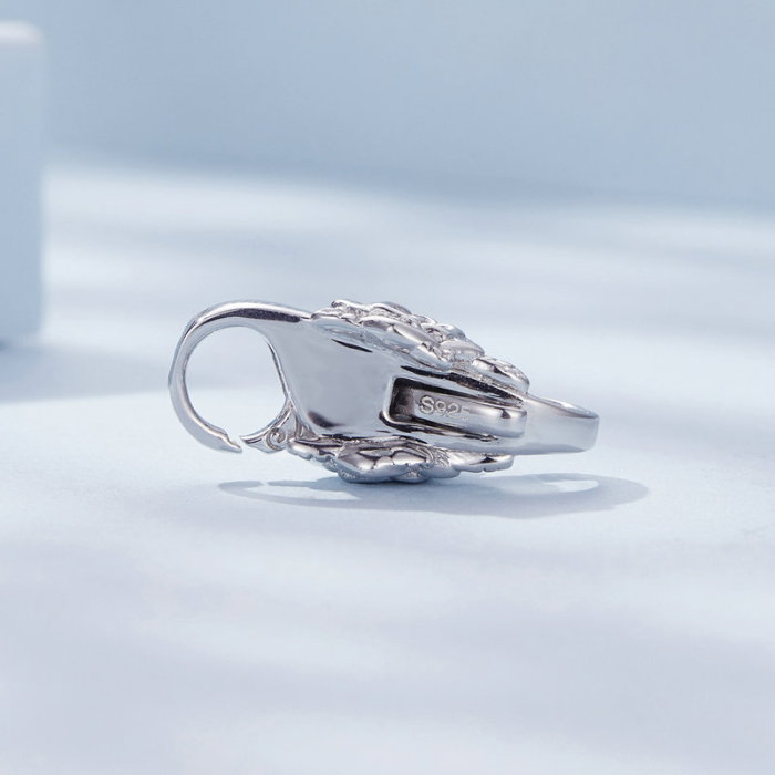 Inchizatoare dubla pentru bratara, cu  trandafir [4]