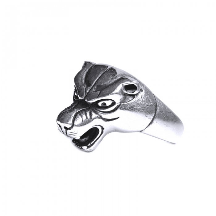 Inel argint 925 cap de pantera [3]