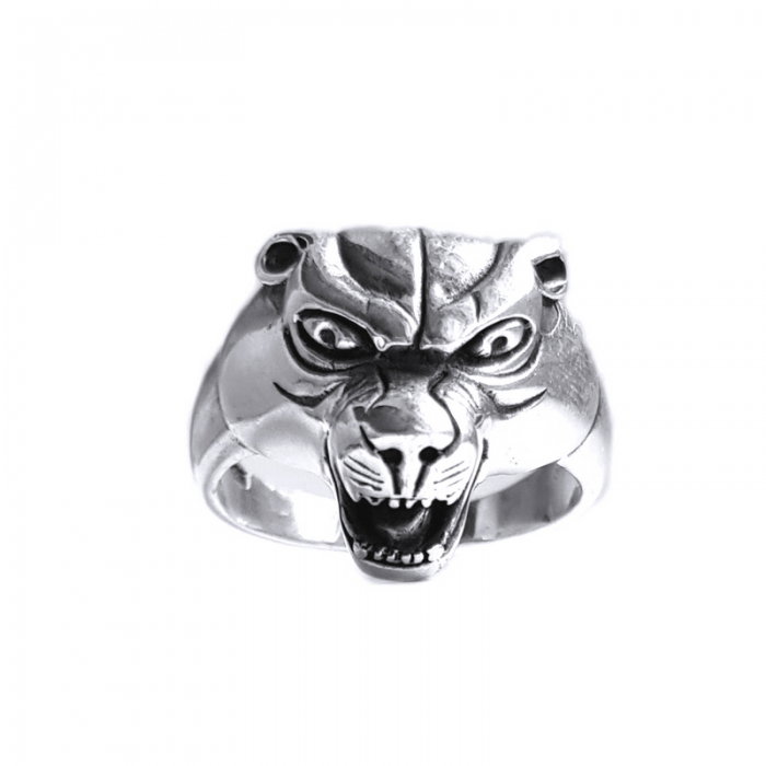 Inel argint 925 cap de pantera [1]