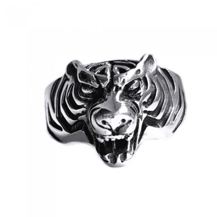 Inel argint 925 cap de tigru [2]