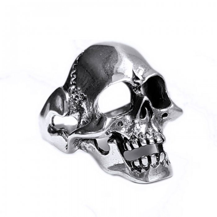 Inel argint 925 cu craniu, Afterlife [2]