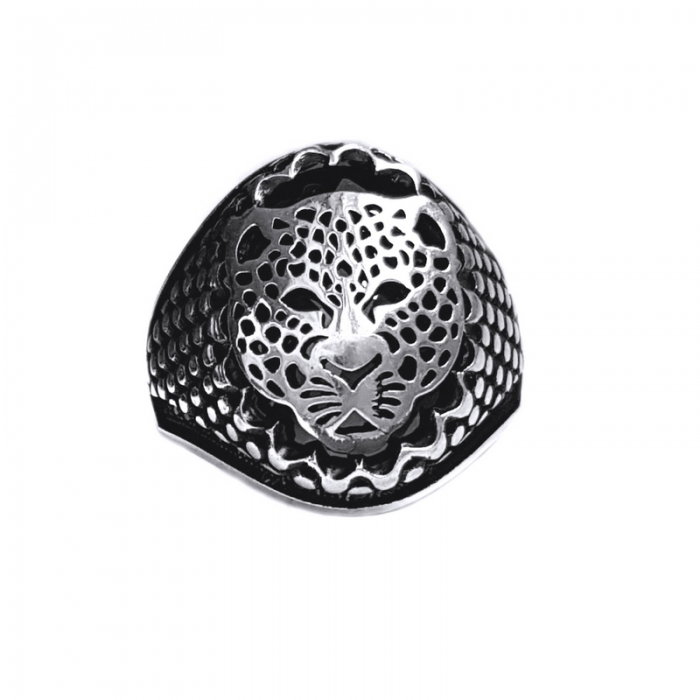 Inel argint 925 cu jaguar leopard puma si zirconiu [1]