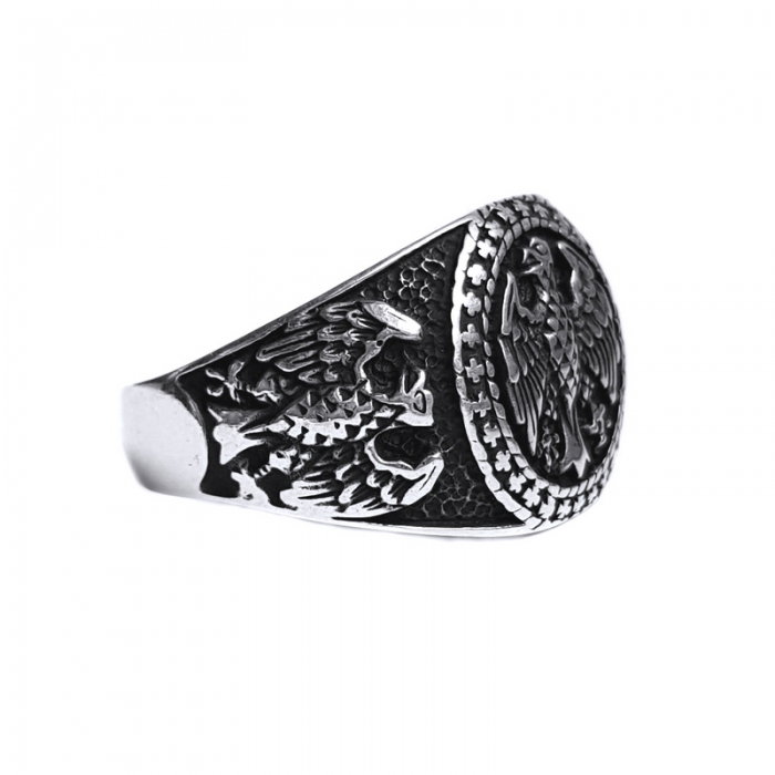 Inel argint 925 cu vulturi [2]