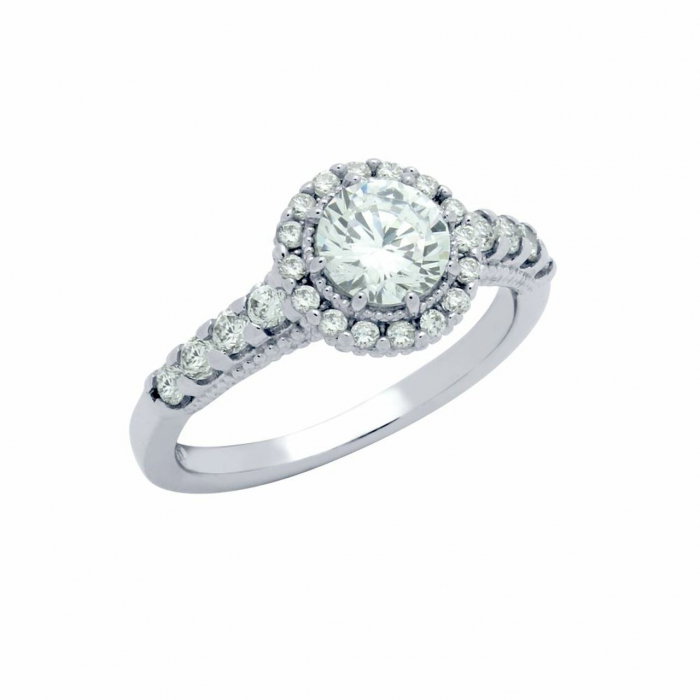 Inel argint 925 elegant cu zirconii [1]