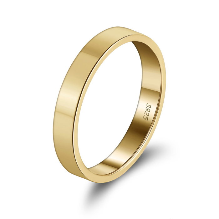Inel argint 925 placat cu aur 14K [1]