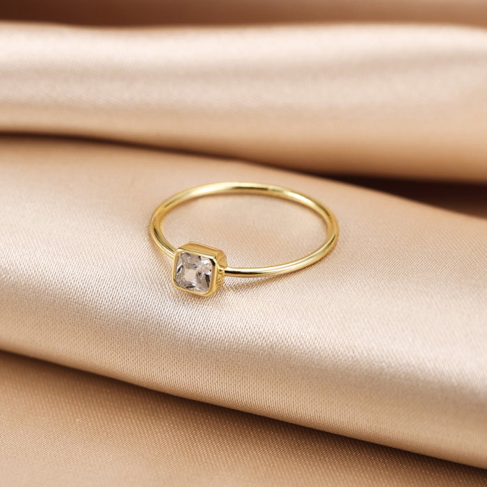 Inel argint 925 placat cu aur 14K cu zirconiu [3]