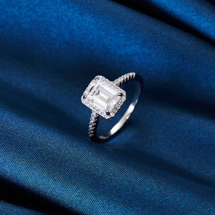 Inel argint 925 placat cu rodiu cu zirconiu [7]