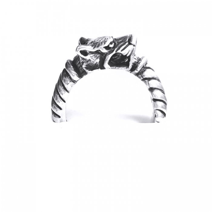 Inel argint 925 reglabil, cu lei [3]