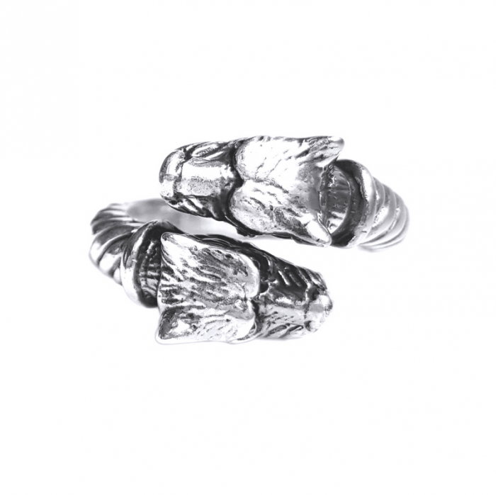 Inel argint 925 reglabil, cu lei [1]