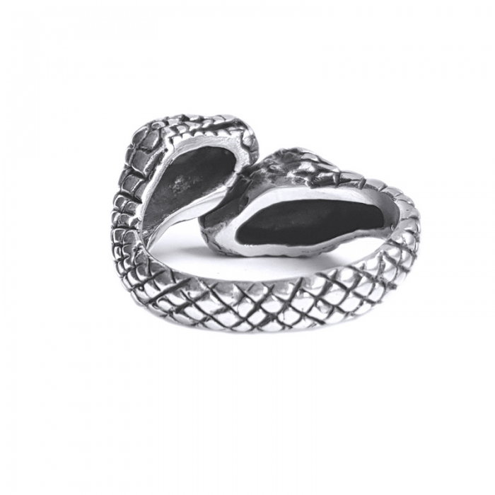 Inel argint 925 reglabil, cu serpi [3]
