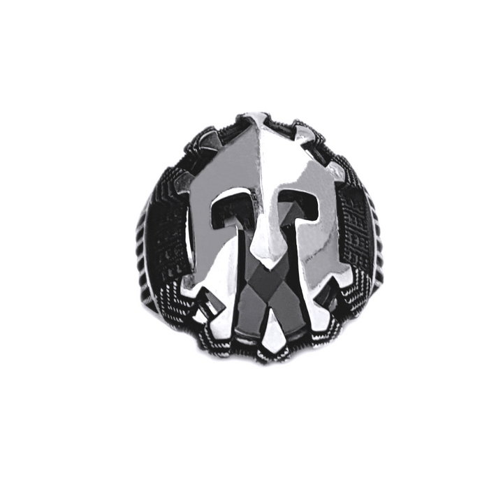 Inel argint 925 "This is Sparta!" cu zirconiu [1]