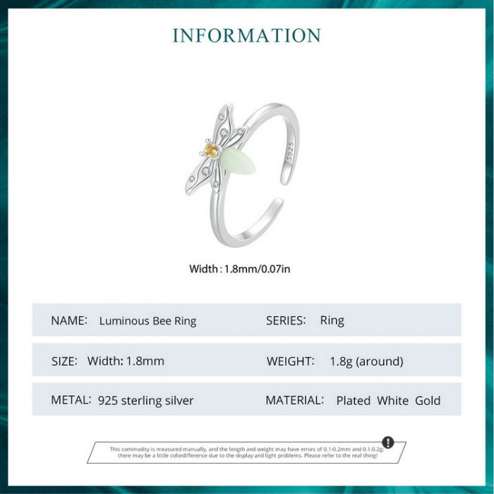 Inel argint albinuta fosforescenta [12]