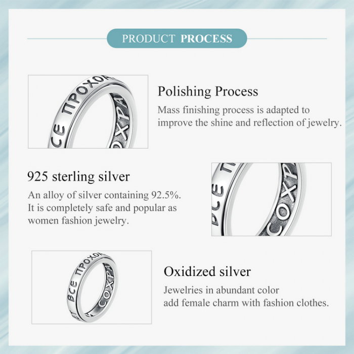 Inel argint antistres rotativ cu mesaj pozitiv [13]