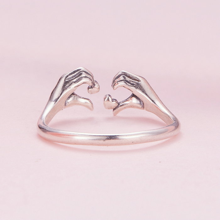 Inel argint atingerea dragostei [7]