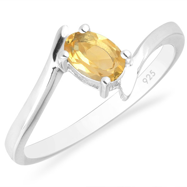 Inel argint Aurora, 925, cu citrina - IVA0034 [1]