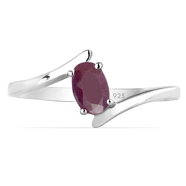 Inel argint Aurora, 925, cu rubin - IVA0036 [2]