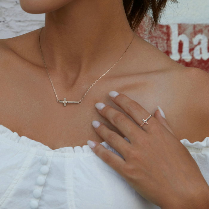 Inel argint cruciulita [13]