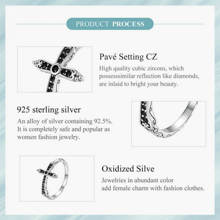 Inel argint cruce de epoca [11]