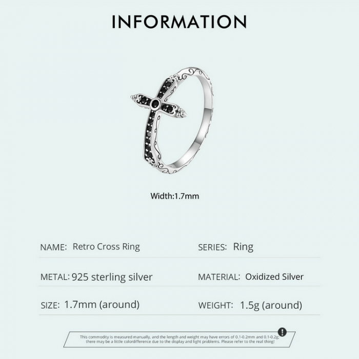 Inel argint cruce de epoca [9]